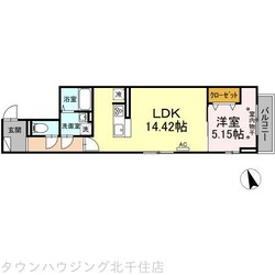 ルリアン加賀の物件間取画像